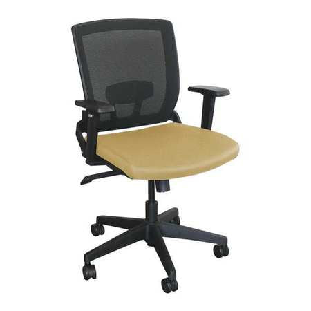 Mid-back Mesh Chair,forsythia,black Base