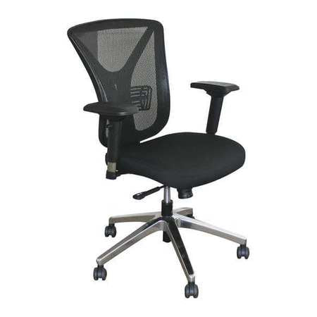 Executive Mesh Chair,black/chrome (1 Uni