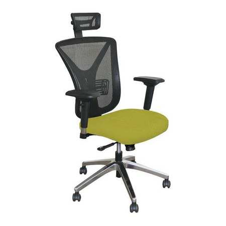 Executive Mesh Chair,lime/chrome (1 Unit