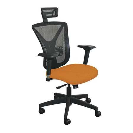 Executive Mesh Chair,orange/black (1 Uni