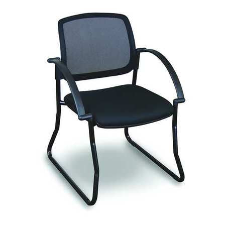 Visitor Chair,arms,black/black (1 Units