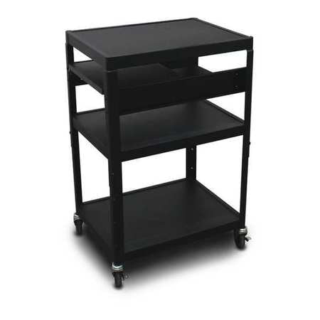 Adjustable Cart,2 Side Shelf,cabinet (1