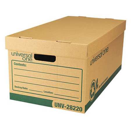 Recycled Recrd Storage Box,12x24x10,pk12