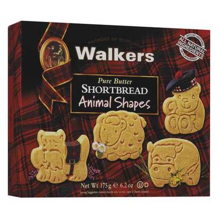 Shortbread Animal Cookies,6.2oz. (1 Unit