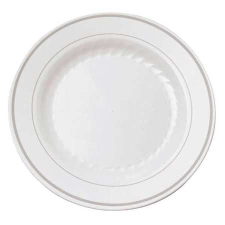 Masterpiece Plastic Plate,6",round,pk120