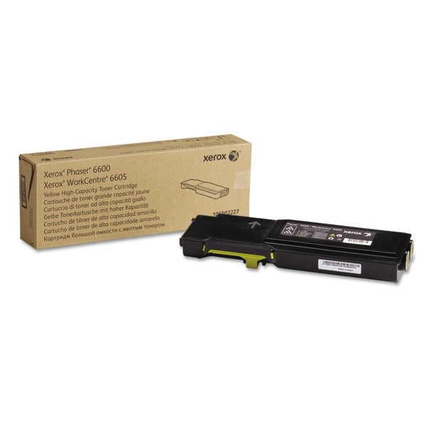 Toner Cartridge, 6000 Page, Yellow