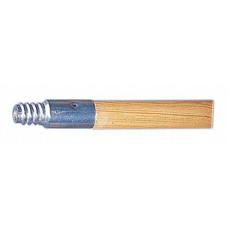 Threaded Wood Handle, Metal Tip, 60 In.