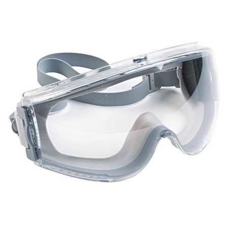 Goggles,stealth Safety,gray,clear Lens (