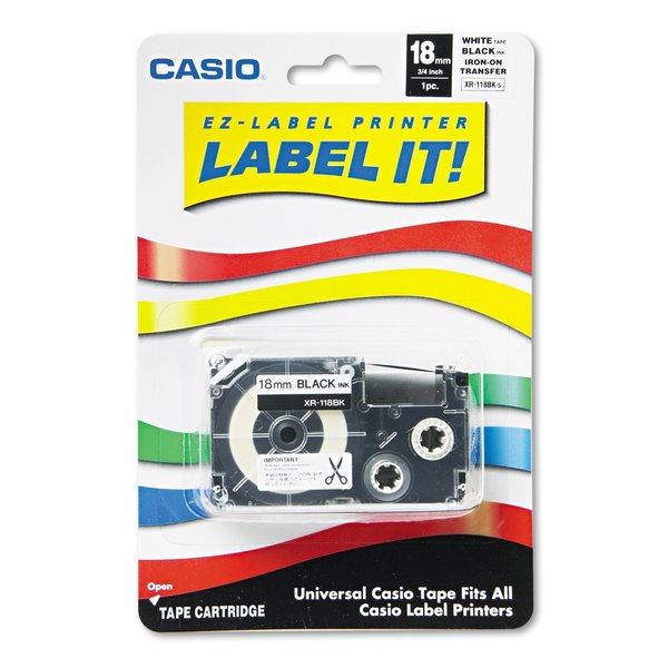 Label Printer Cassette 18mm, Iron-On, for KL-120/820