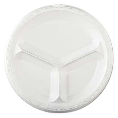 Plate,laminated,3cmp,white,pk500 (1 Unit