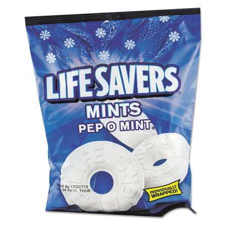Candy,life Savers,pep O Mint,6.25 Oz. (1
