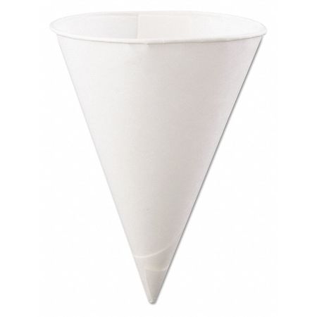 Cup,rolled Rim Paper Cone 6 Oz.,pk5000 (