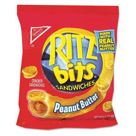 Peanut Butter Ritz Bits,1.5 Oz.,pk60 (1