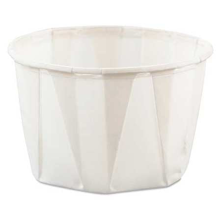 Cup,paper Souffle,2 Oz.,white,pk5000 (1