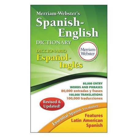 Dictionary,spanish/english (1 Units In E