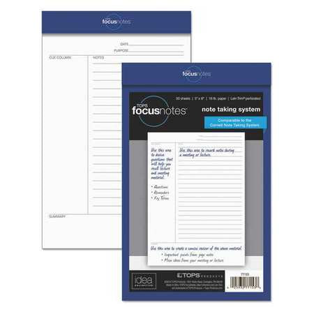 Junior Size Topbound Legal Pad,50 Sheets