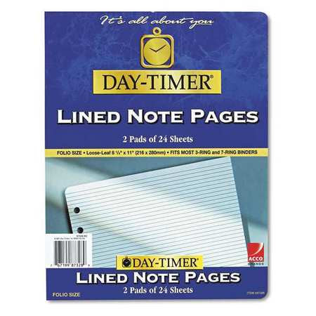 Refill,lined Page,8.5" X 11",pk48 (1 Uni