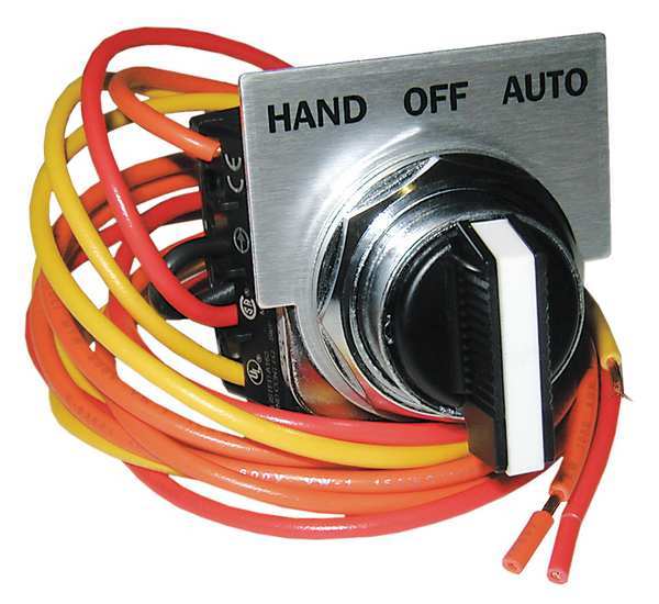 Selector Switch, Hand Off Auto