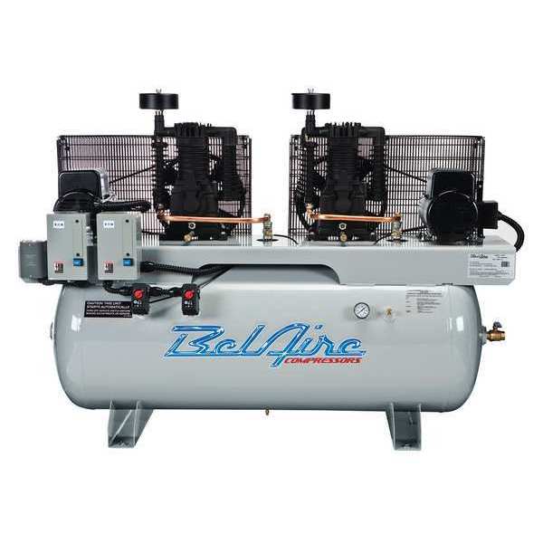 Air Compressor, 20 HP, 200 gal., 3-Phase