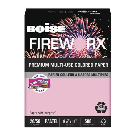 Colored Paper,powder Pink,pk500 (1 Units