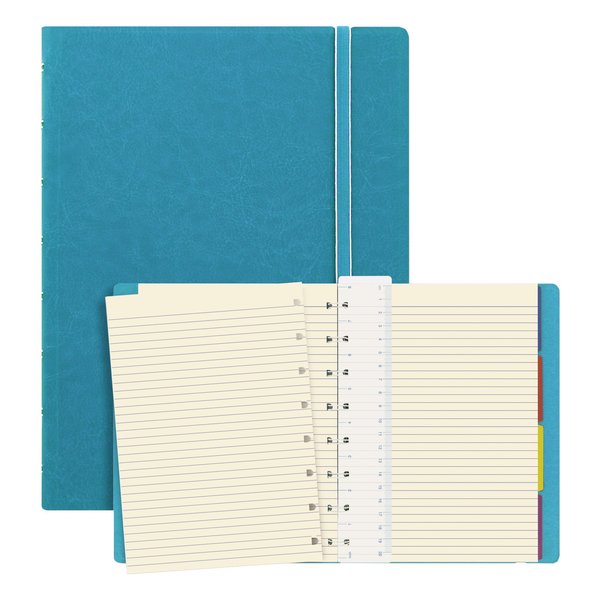Aqua Notebook, A5 Size Filofax