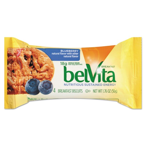 1.76 oz. BelVita Biscuits, Blueberry, 8 PK