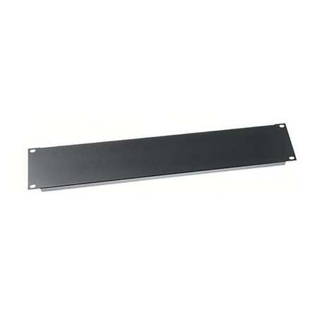 Blank Panel Flanged Aluminum,2 Space (1