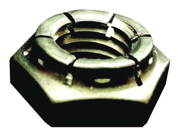 Lock Nut,3/4-10,gr 2,steel,cadmium,pk35