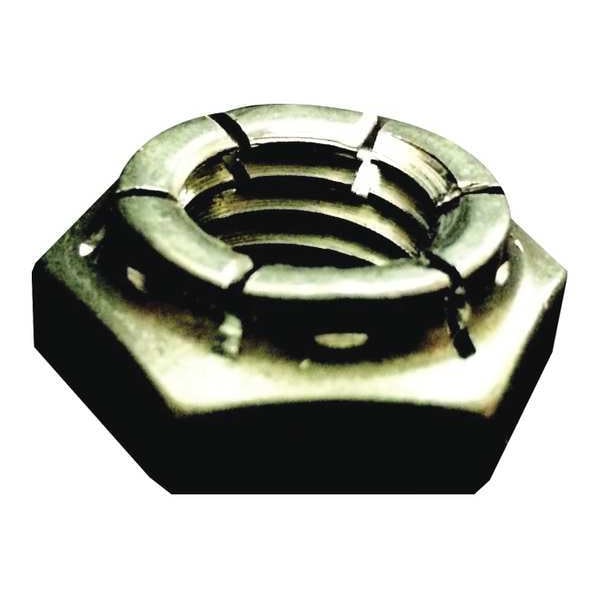 Lock Nut,1-1/4-12,gr 2,steel,cadmium,pk5
