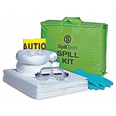 Spill Kit,bag,oil-based Liquids,4" H (1