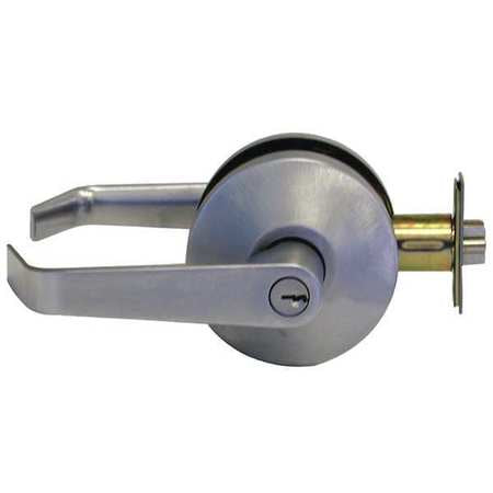Lever Lockset,mechanical,entrance,grd. 2
