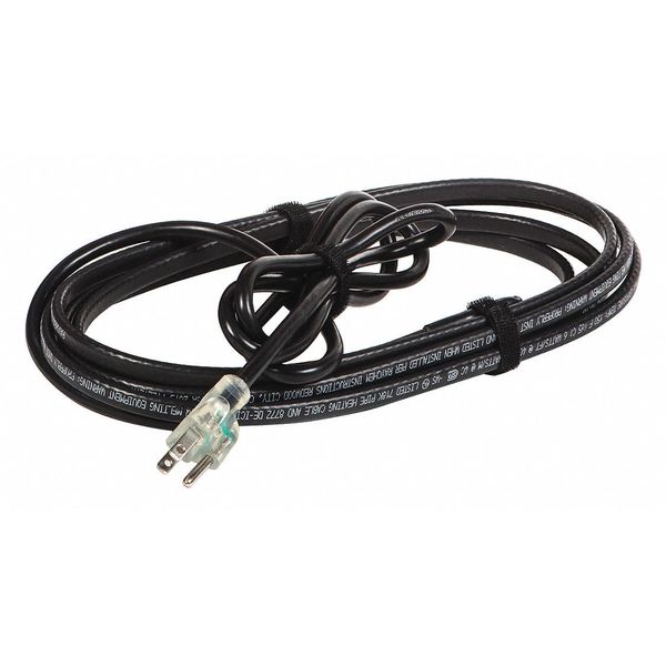 Electric Heating Cable, 120VAC, 100 ft Length