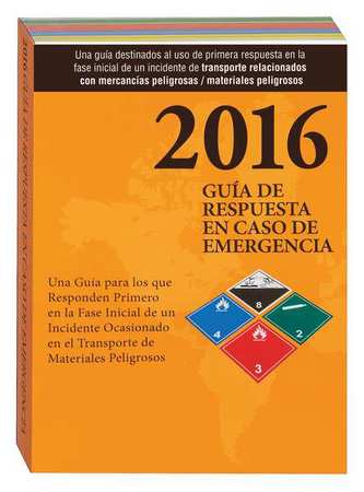 2016 Emergency Response Guide,span. (1 U