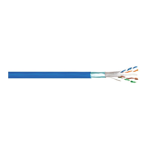 Category Cable, Shielded, Blue Jacket