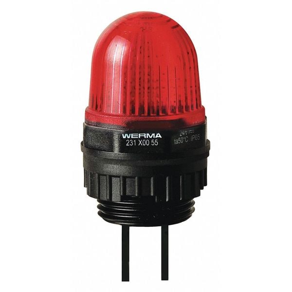 Warning Light, 24VDC, Panel/Conduit Mount