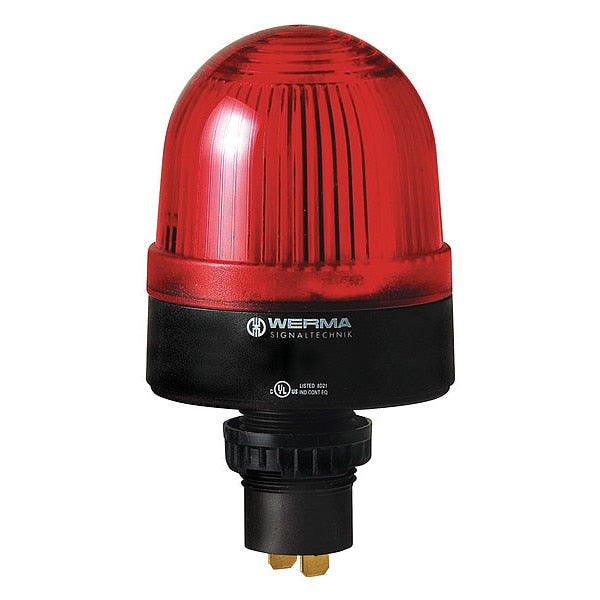 Warning Light, Red, Panel/Conduit Mount