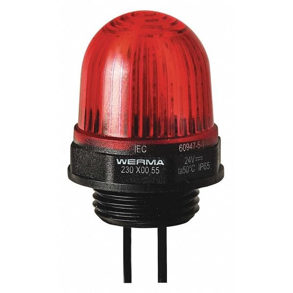 Warning Light, 24VDC, Panel/Conduit Mount