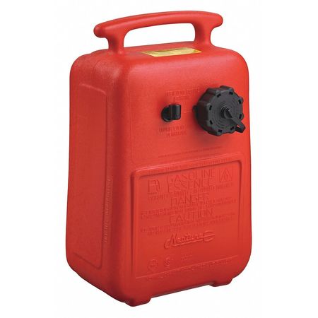 Portable Fuel Tank,red,6 Gal.,plastic (1