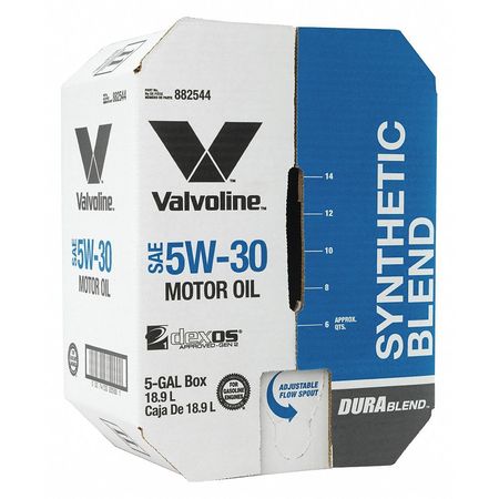 Motor Oil,5 Gal. Sz,5w-30 Sae Grade,box