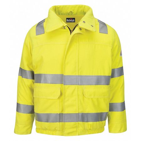 Fr Jacket,yellow,s,36" Chest,26-1/2" L (