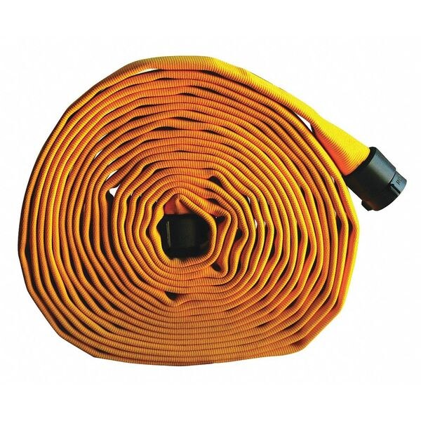 Attack Line Fire Hose, Double Jacket, Yllw