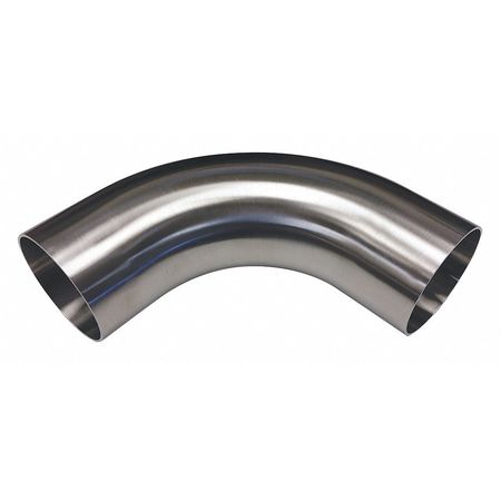 Elbow,2" Tube Size,5-1/16" L,butt Weld (