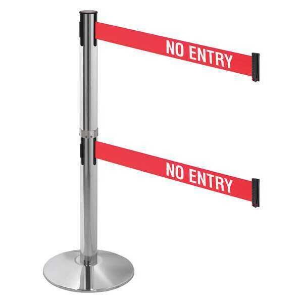 Barrier Post, 14 in. Base dia., No Entry