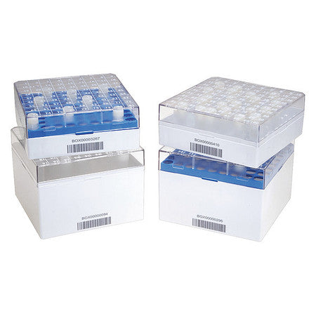 Cryogenic Vial 2d Box,3-3/4