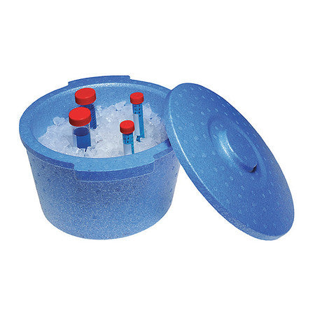 Ice Bucket,6.75in H X 10.88in L,blue (1