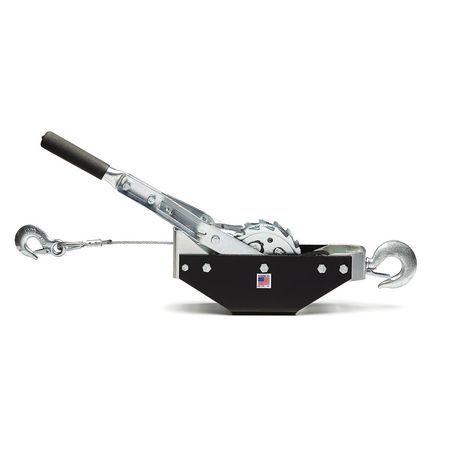 Ratchet Puller,30ft.cable L,1000 Lb Pull