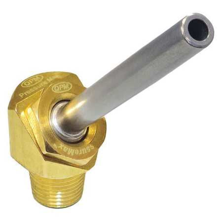 Coolant Nozzle,63/64 In. L,1000 Psi,pk5
