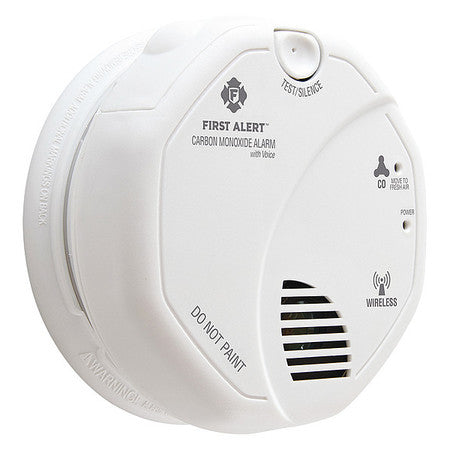 Carbon Monoxide Alarm, Wireless Battery