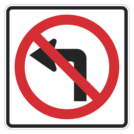 Traffic Sign,24"w,24" H,0.080" Thickness