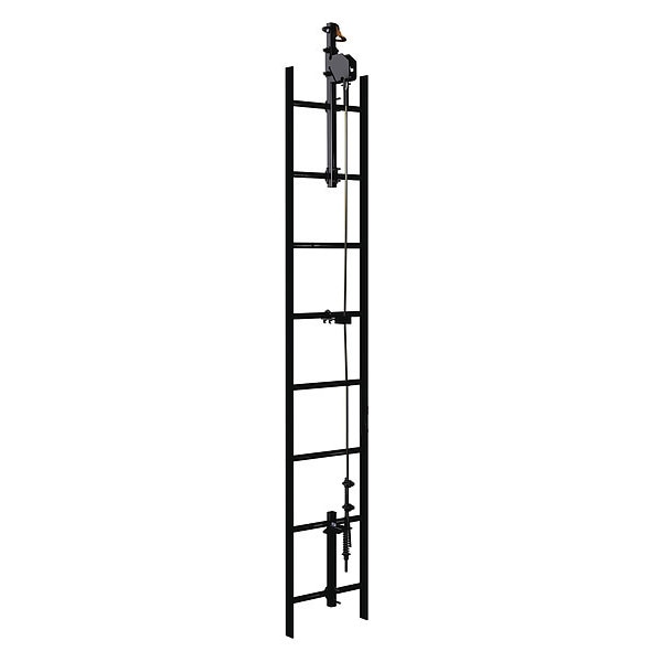 Cable Vertical Safety System,40 Ft. (1 U